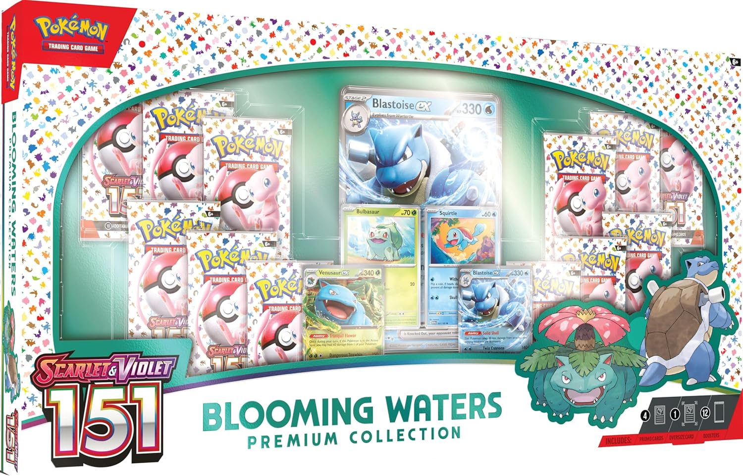 Pokemon TCG: Blooming Waters 151 Premium Collection